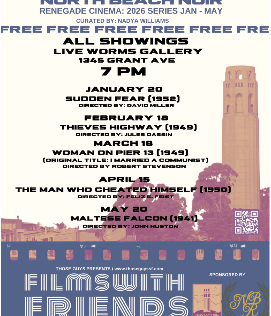 North Beach Noir: Free 'Renegade Cinema' Night of SF Films