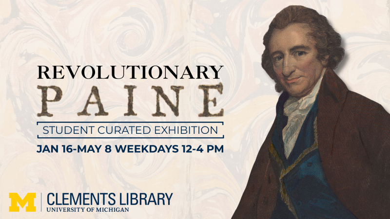 Revolutionary Paine: Andy Murphy Student-Curated Class Exhibit Common Sense 1