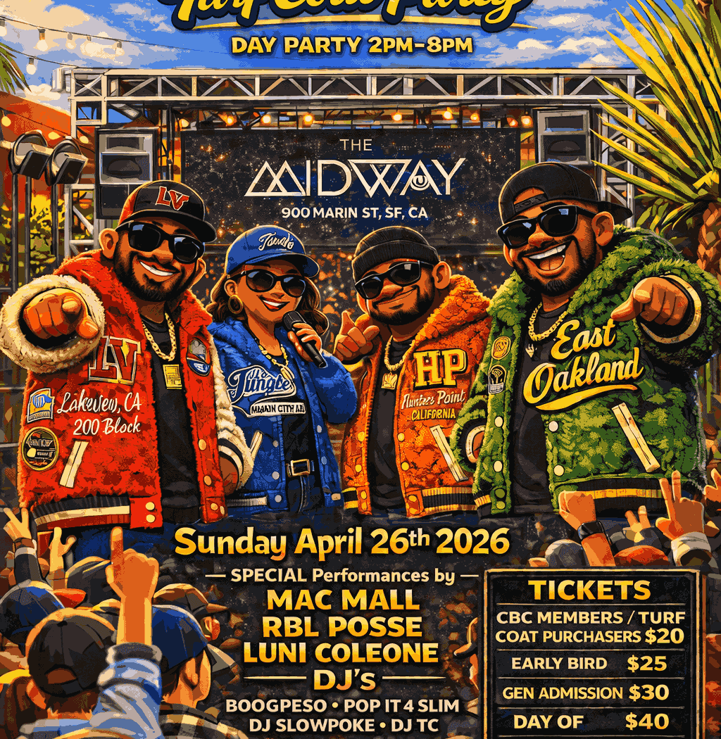 Sunday Funday Turf Coat Party