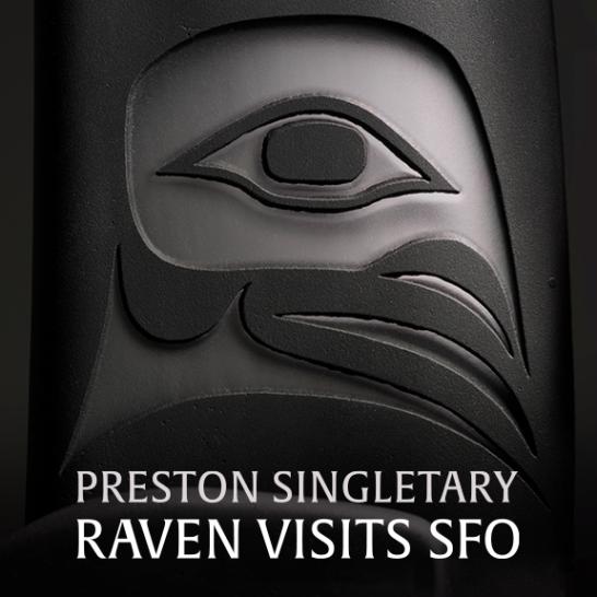Preston Singletary: Raven Visits SFO