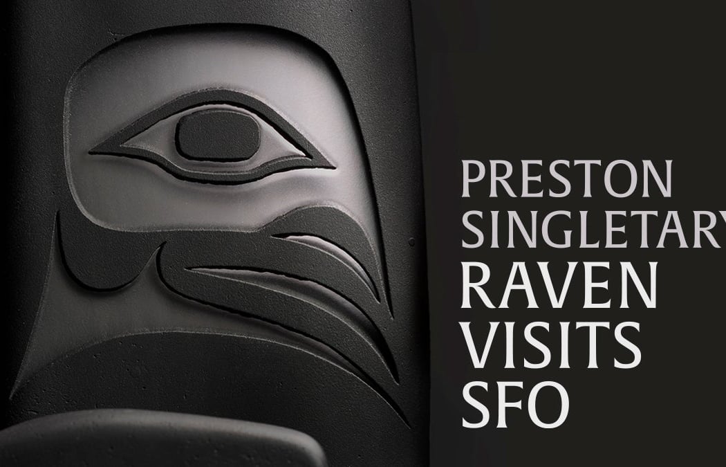 Preston Singletary: Raven Visits SFO 2