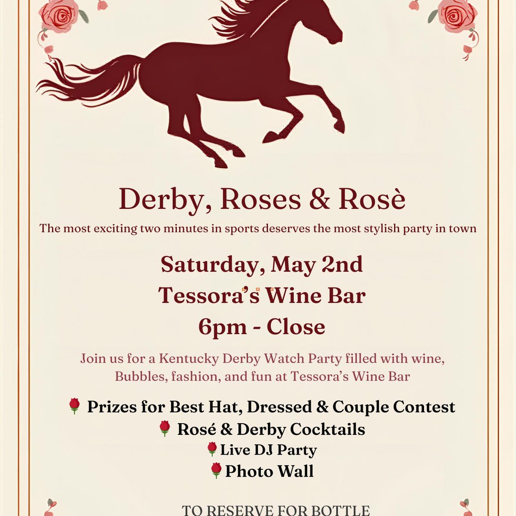 Events at Tessora's Wine Bar