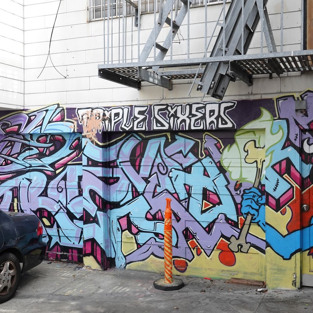 Cypress Street Murals 3