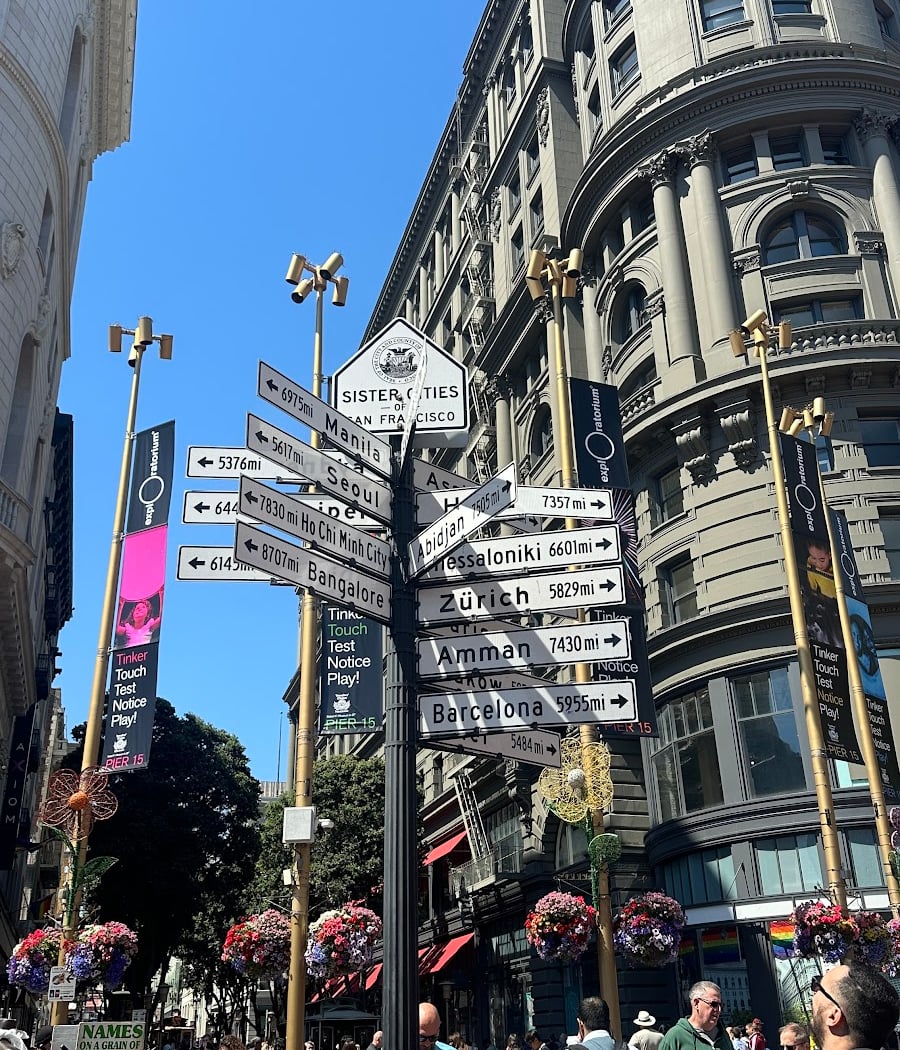 Sister Cities of San Francisco Sign 3