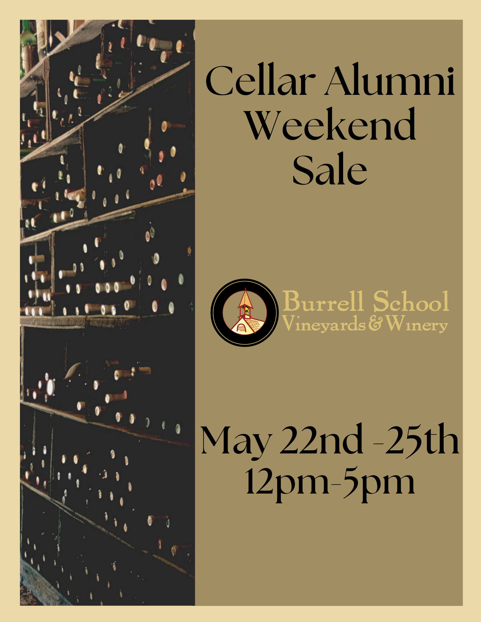 Cellar Alumni Weekend Sale