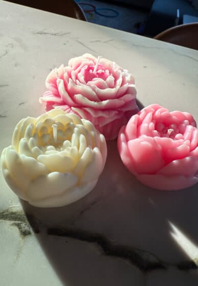 Spring Candle Making Workshop 3