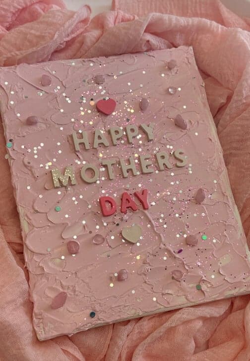 Mother's Day Art Class: Textured Canvas and Mimosas
