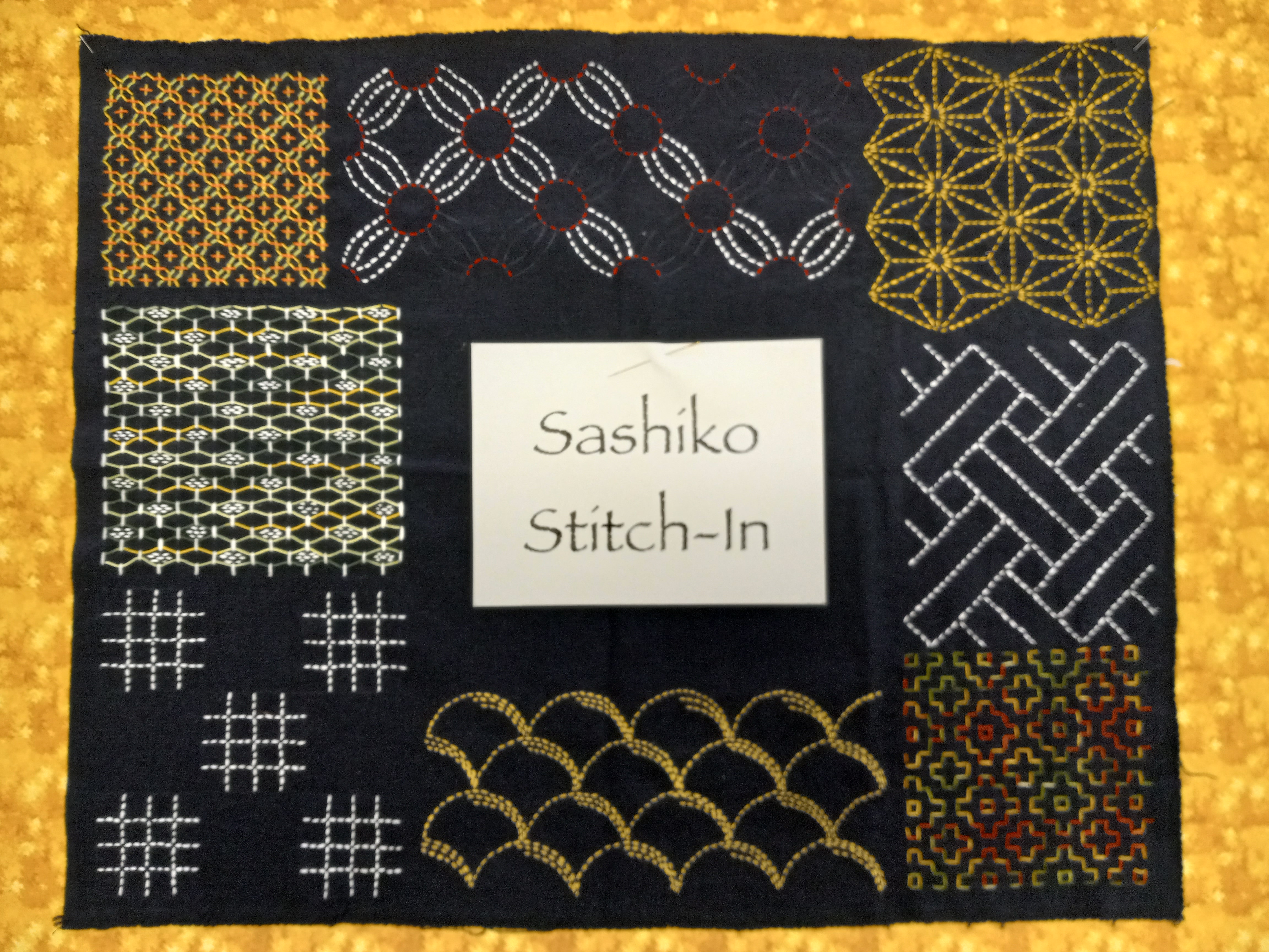 Sashiko Stitch-In with Janet McDonald