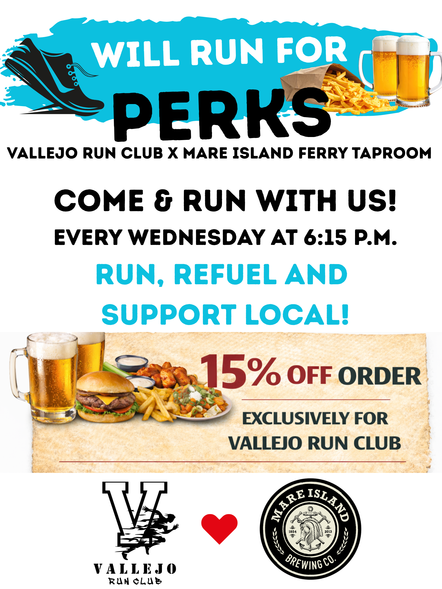 Vallejo Run Club Finish Line Recovery 1