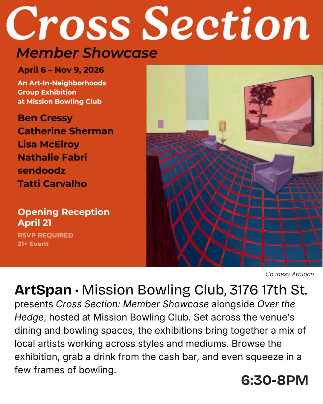 Cross Section: Member Showcase