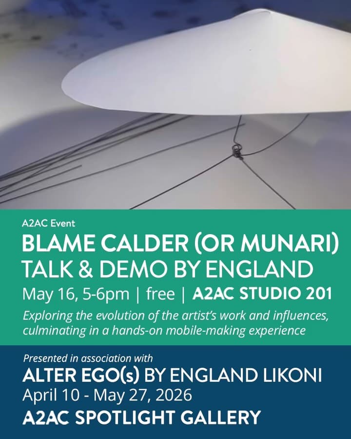 Blame Calder (Or Munari) Talk & Demo
