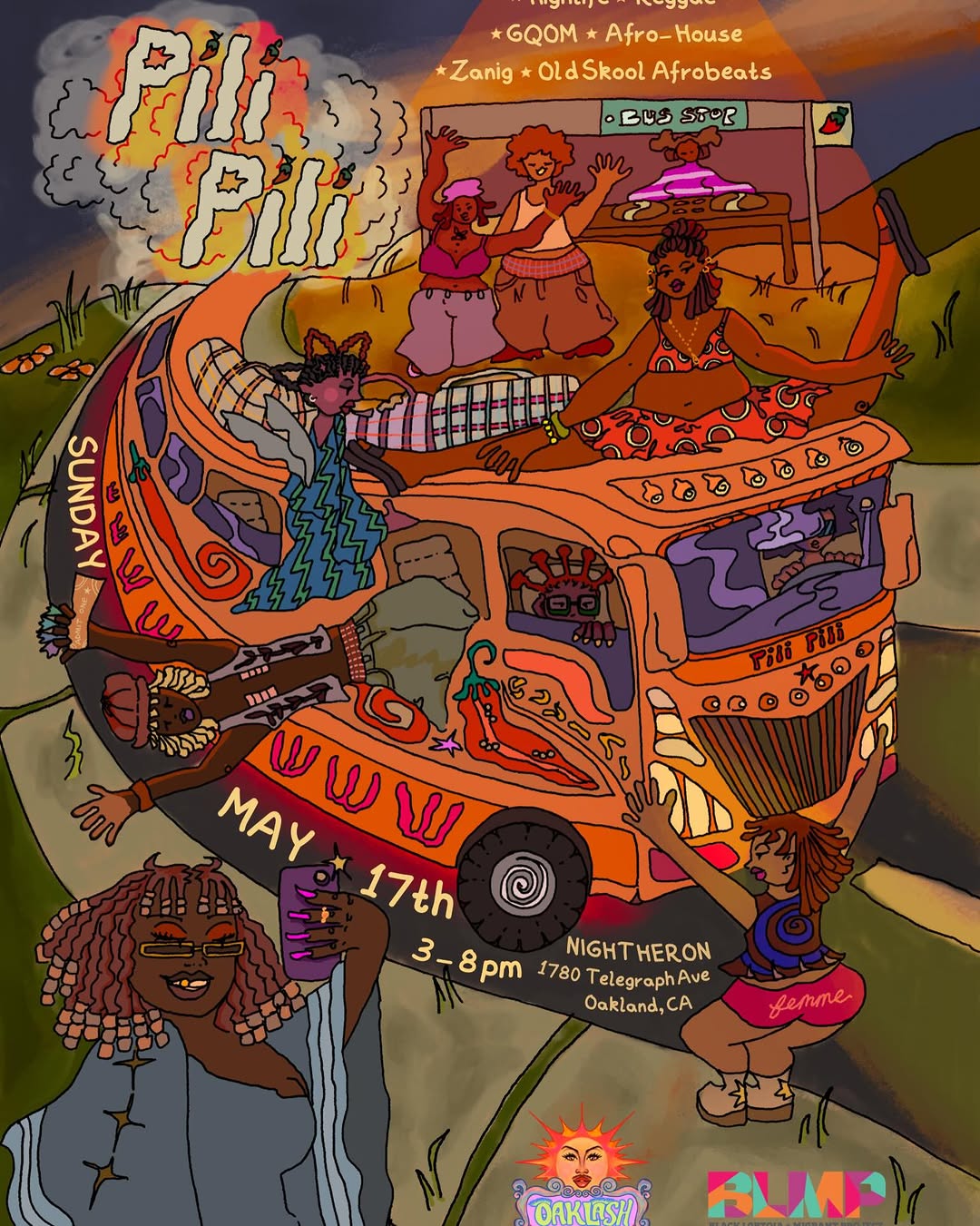 Pili Pili - A queer Afrodiasporic day party